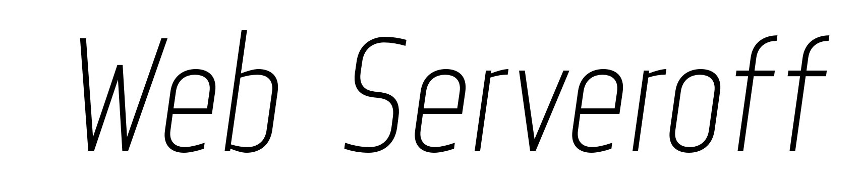 Web Serveroff